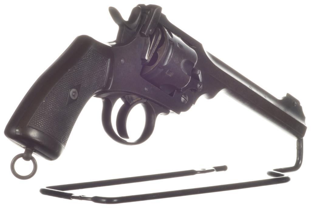 Four British Military Double Action Revolvers