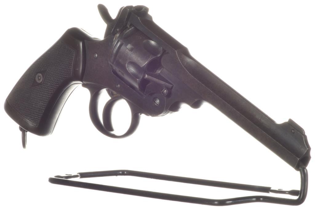 Four British Military Double Action Revolvers
