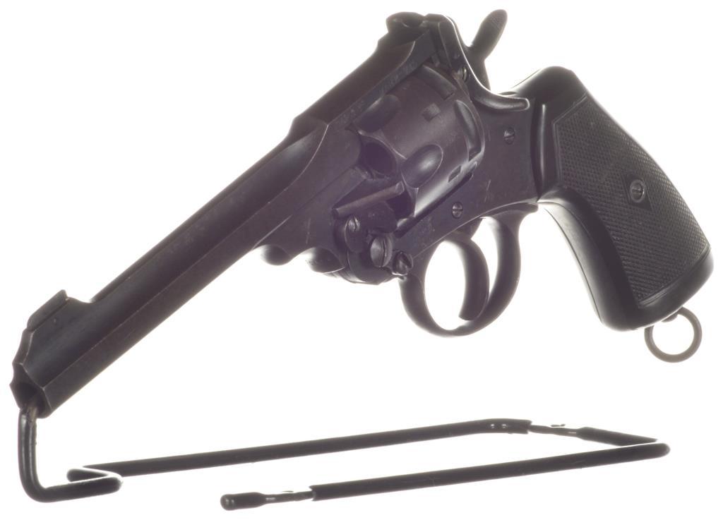 Four British Military Double Action Revolvers
