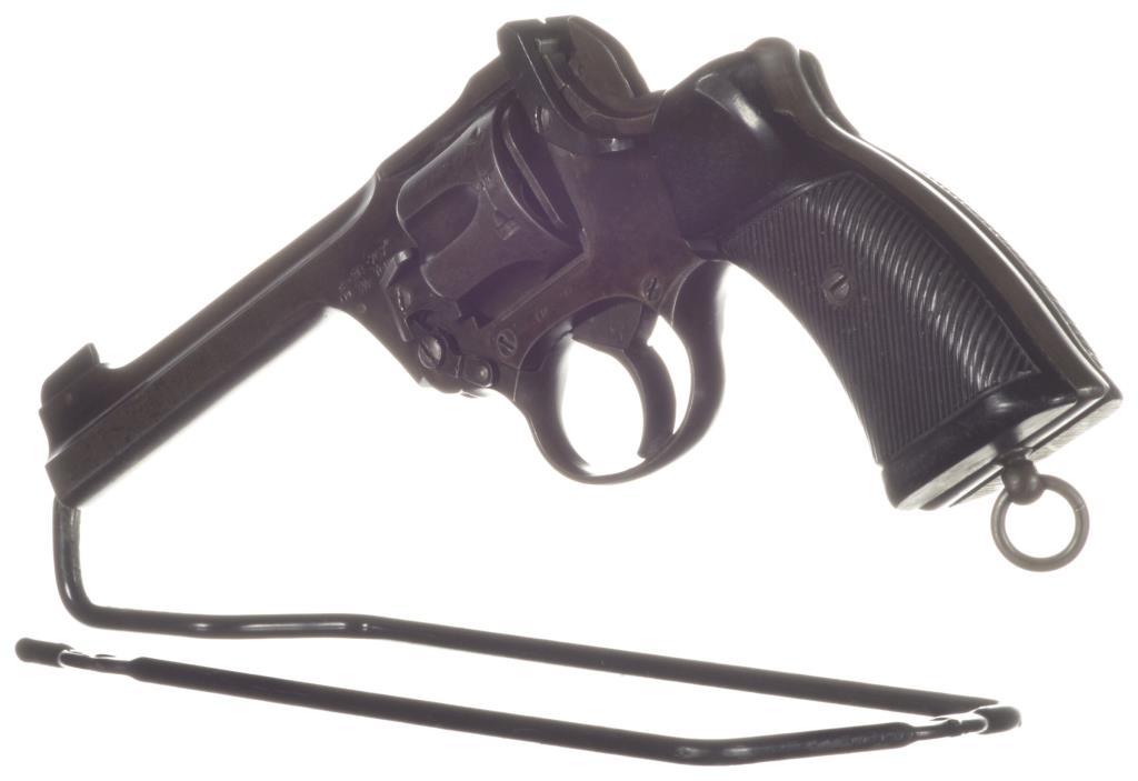Four British Military Double Action Revolvers