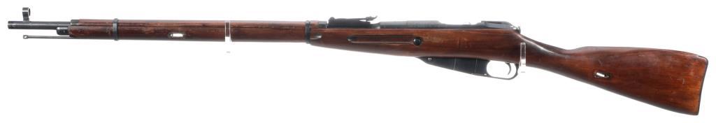 Three Mosin-Nagant Military Bolt Action Rifles