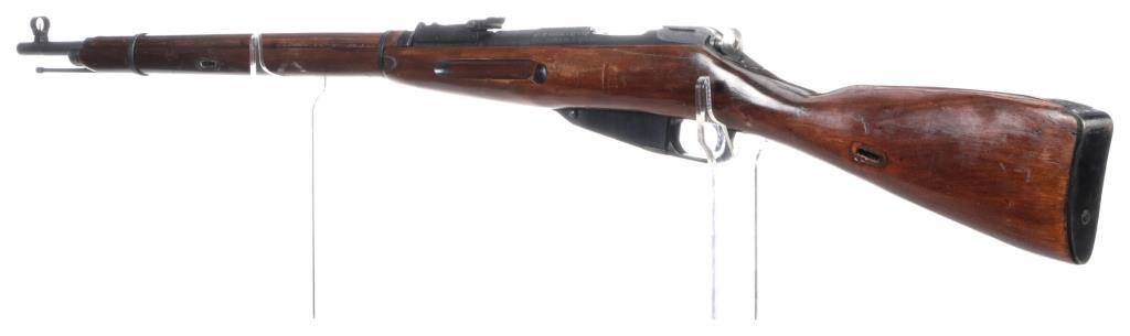 Three Mosin-Nagant Military Bolt Action Rifles