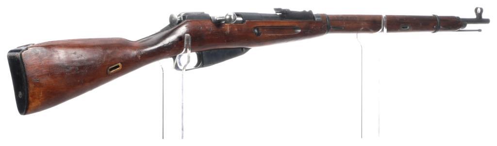 Three Mosin-Nagant Military Bolt Action Rifles