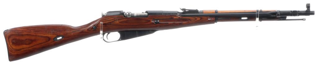 Three Mosin-Nagant Military Bolt Action Rifles