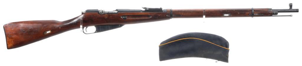 Three Mosin-Nagant Military Bolt Action Rifles