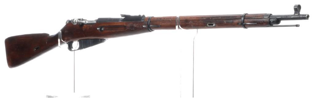 Three Mosin-Nagant Military Bolt Action Rifles