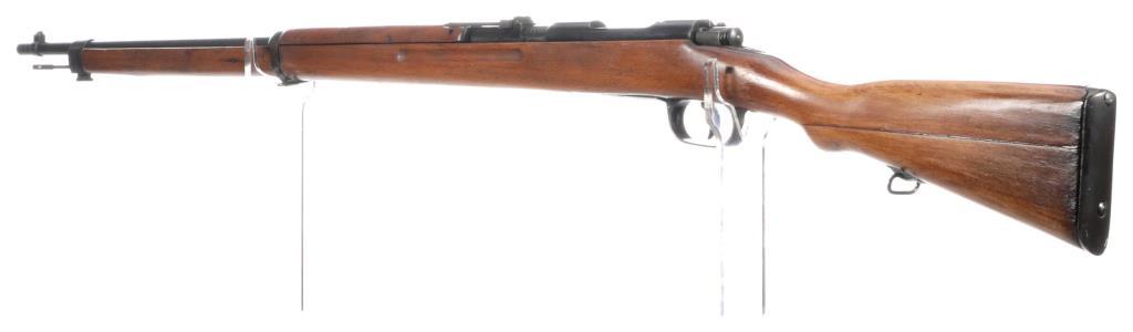 Four Japanese Military Bolt Action Rifles with Bayonets