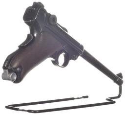 DWM Model 1906 Navy 1st Issue Style Luger Semi-Automatic Pistol