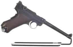 DWM Model 1906 Navy 1st Issue Style Luger Semi-Automatic Pistol