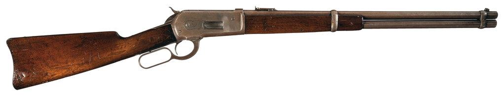 Winchester Model 1886 Lever Action Saddle Ring Carbine