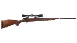 Three Weatherby Bolt Action Rifles