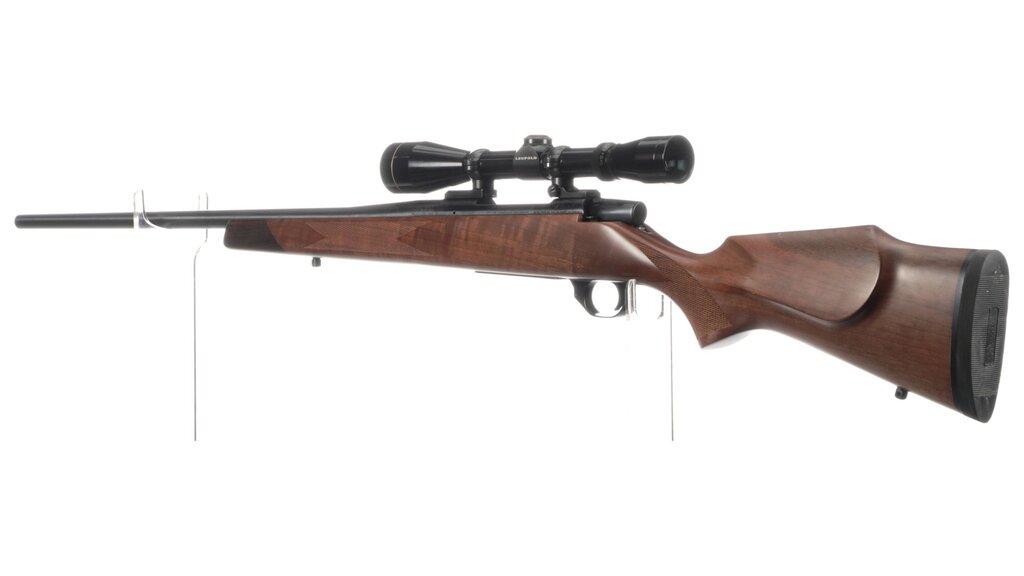 Three Weatherby Bolt Action Rifles