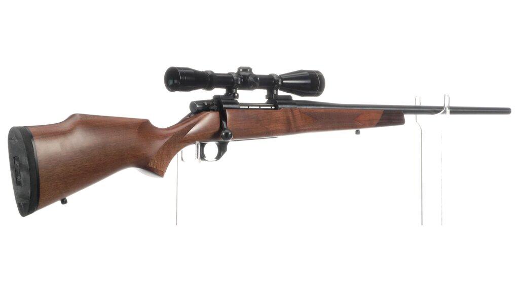 Three Weatherby Bolt Action Rifles