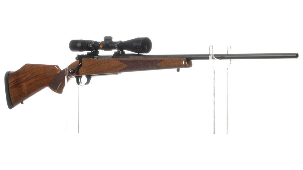 Three Weatherby Bolt Action Rifles