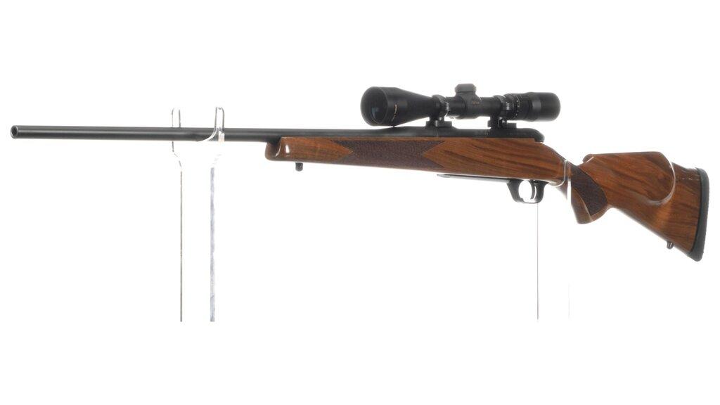 Three Weatherby Bolt Action Rifles