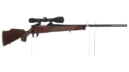 Three Weatherby Bolt Action Rifles