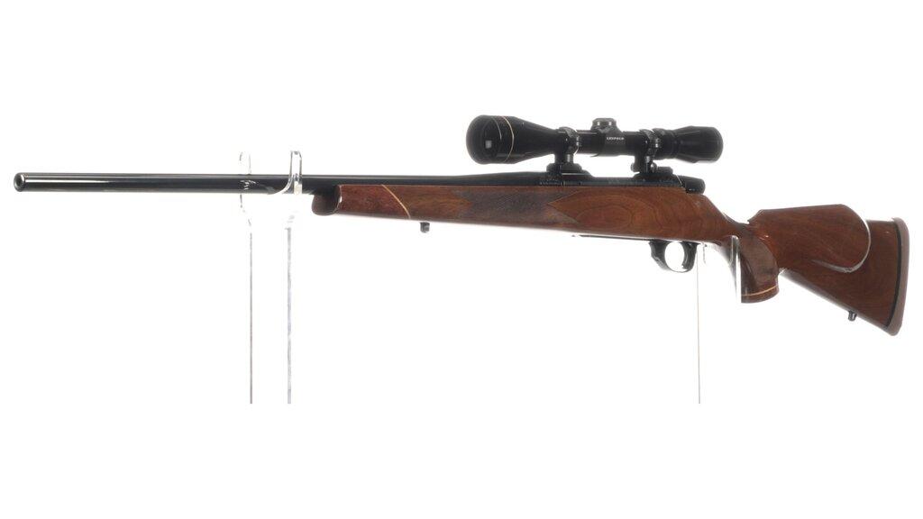 Three Weatherby Bolt Action Rifles