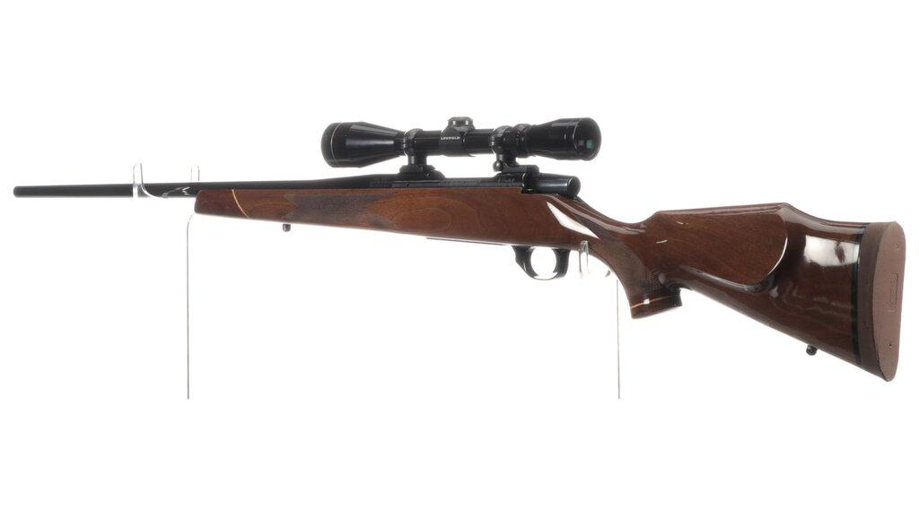 Three Weatherby Bolt Action Rifles