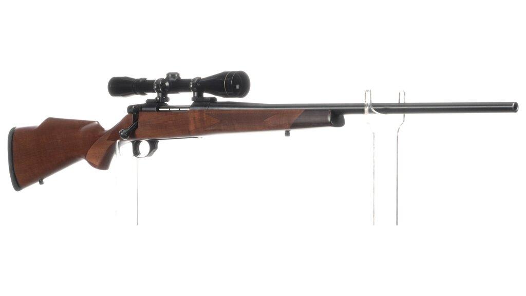 Three Weatherby Bolt Action Rifles