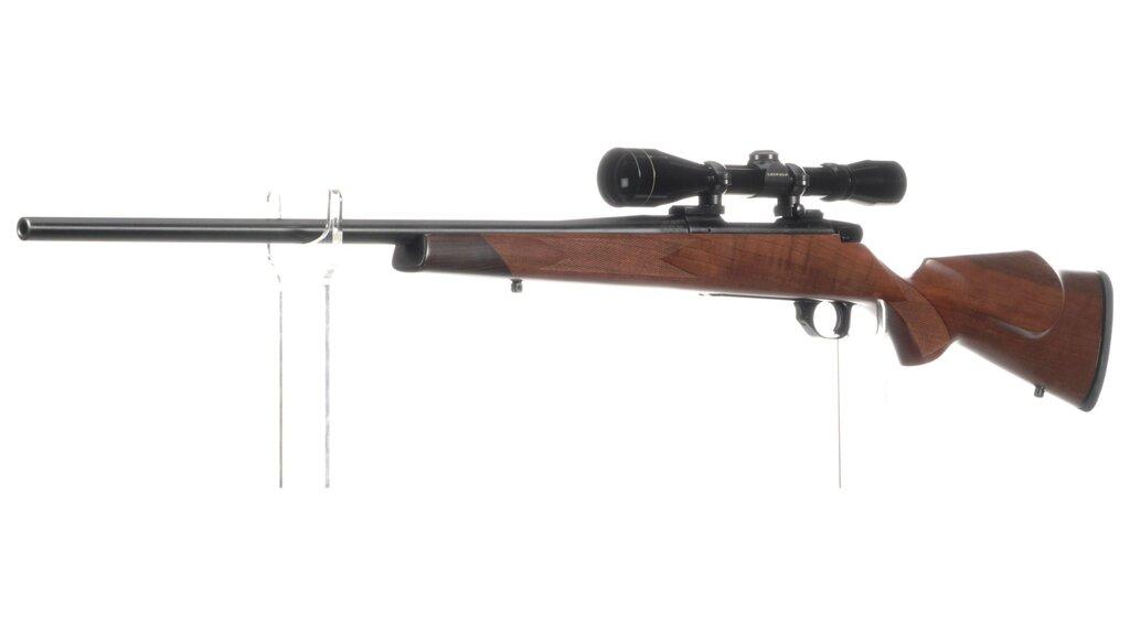 Three Weatherby Bolt Action Rifles