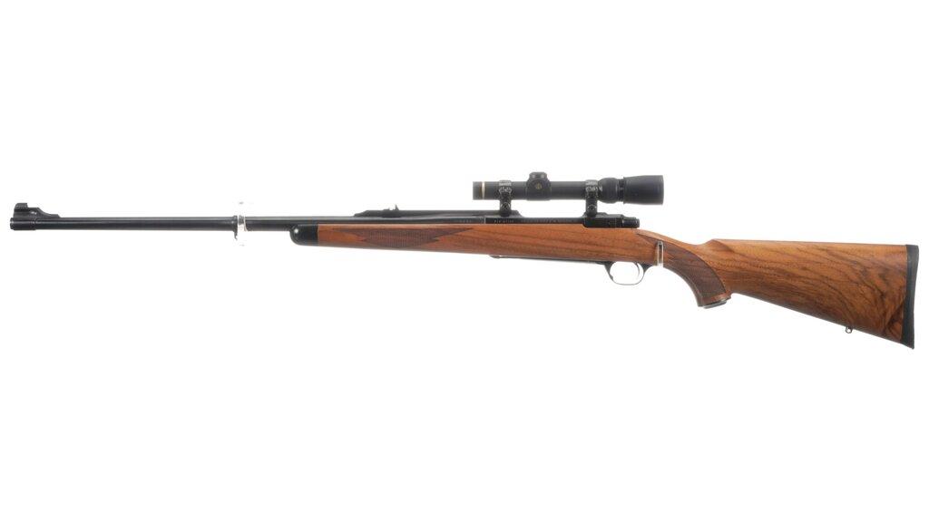 Ruger M77 Mark II Rifle in .338 Winchester Magnum with Scope