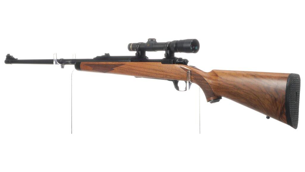 Ruger M77 Mark II Rifle in .338 Winchester Magnum with Scope