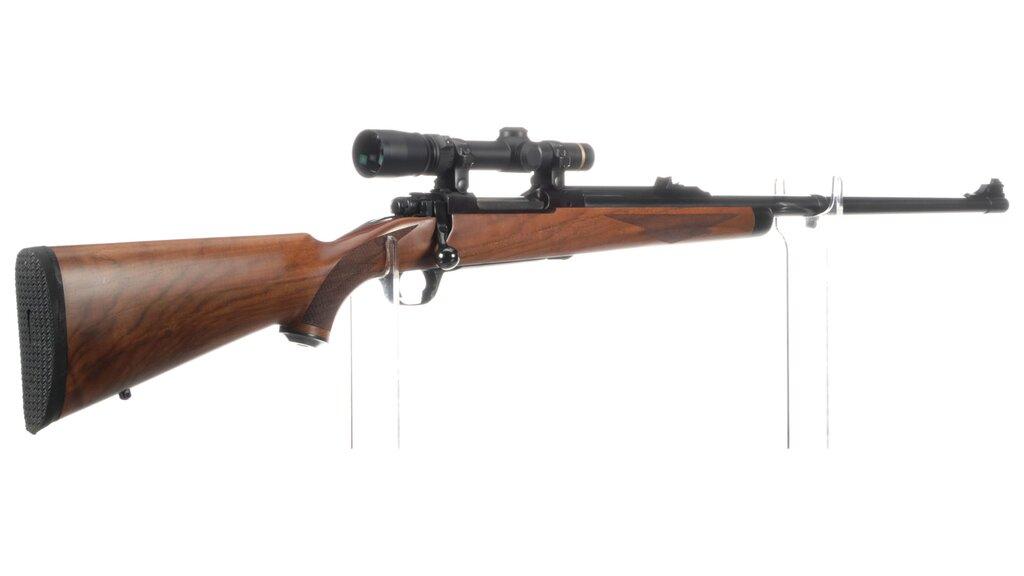 Ruger M77 Mark II Rifle in .338 Winchester Magnum with Scope