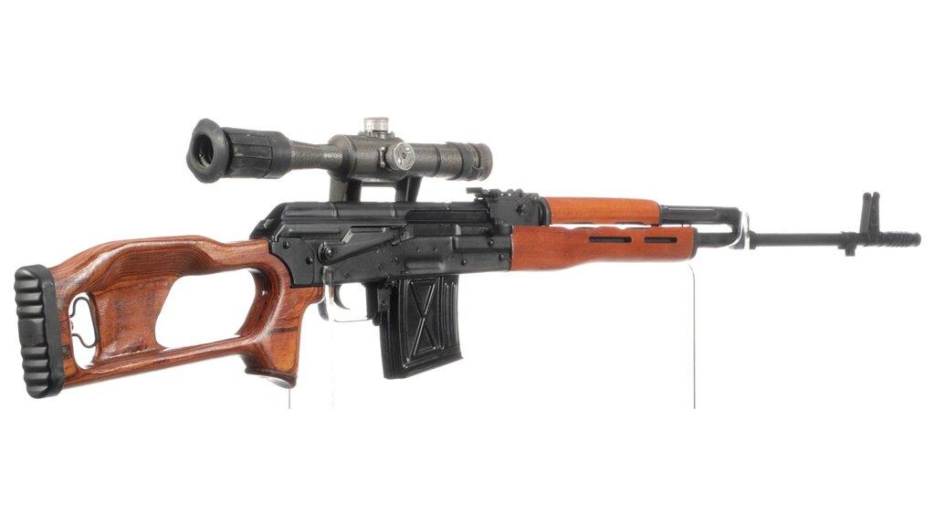 Romarm/Cugir PSL-54C Semi-Automatic Sniper Rifle with Scope