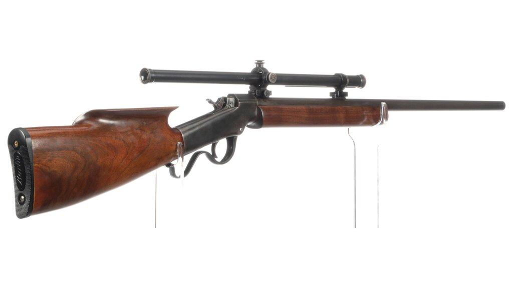Four Single Shot Rifles