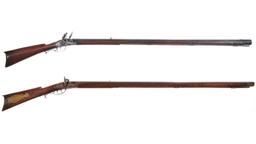 Two American Long Rifles