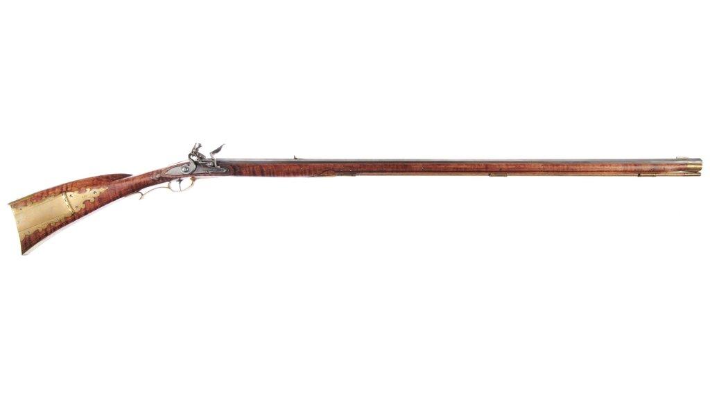 Two J.W. Donelson Contemporary Flintlock American Long Arms