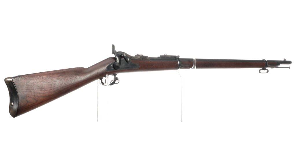 U.S. Springfield Model 1884 Trapdoor Rifle with Bayonet