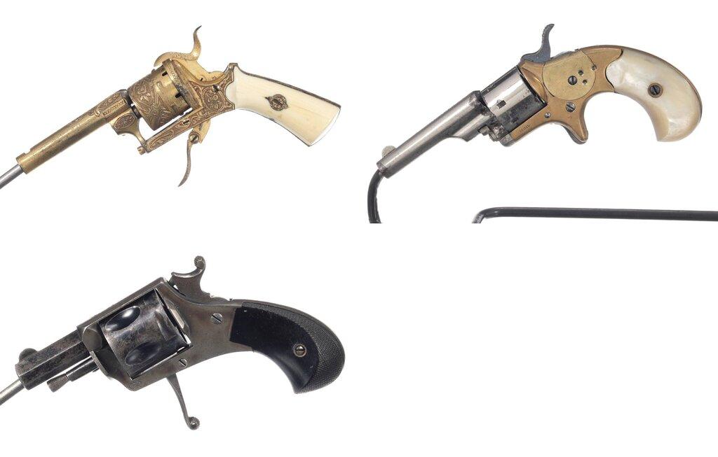 Three Pocket Revolvers