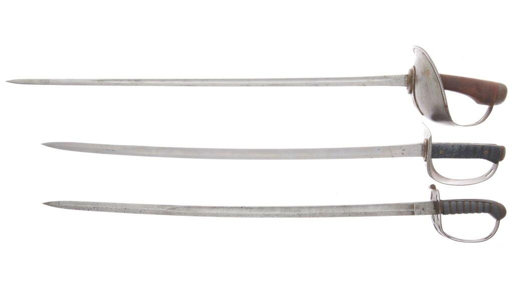 Three Military Swords