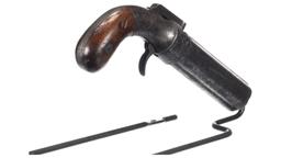 Three American Percussion Pepperboxes