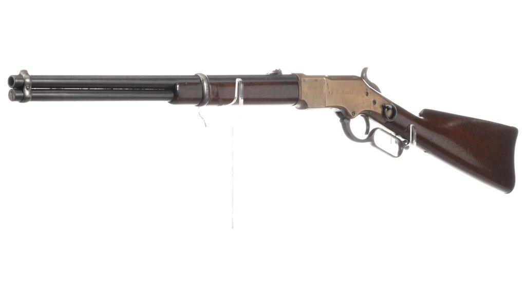 Inscribed Winchester Model 1866 Lever Action Carbine