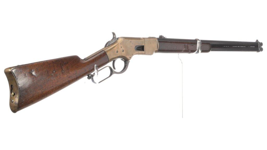 Inscribed Winchester Model 1866 Lever Action Carbine