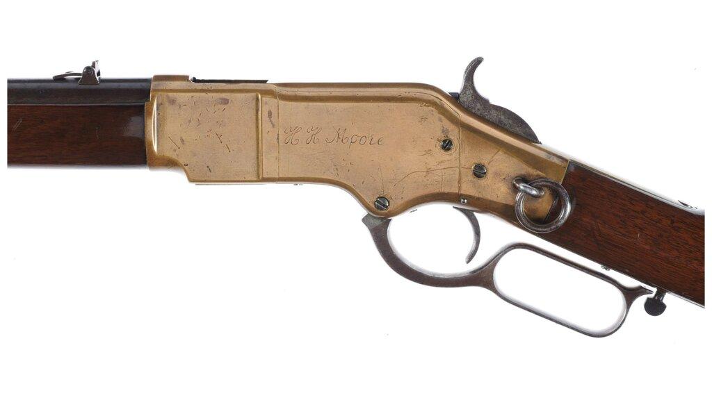 Inscribed Winchester Model 1866 Lever Action Carbine