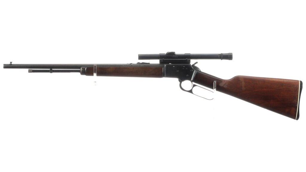 Two Marlin Lever Action Rimfire Rifles