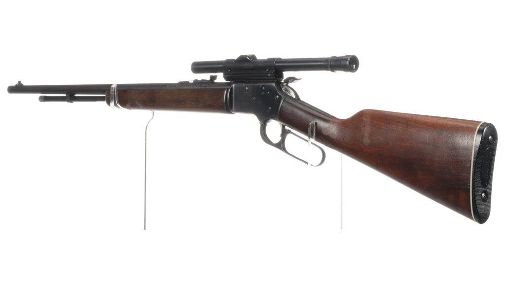 Two Marlin Lever Action Rimfire Rifles