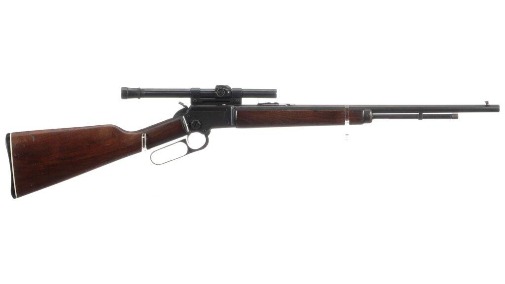 Two Marlin Lever Action Rimfire Rifles