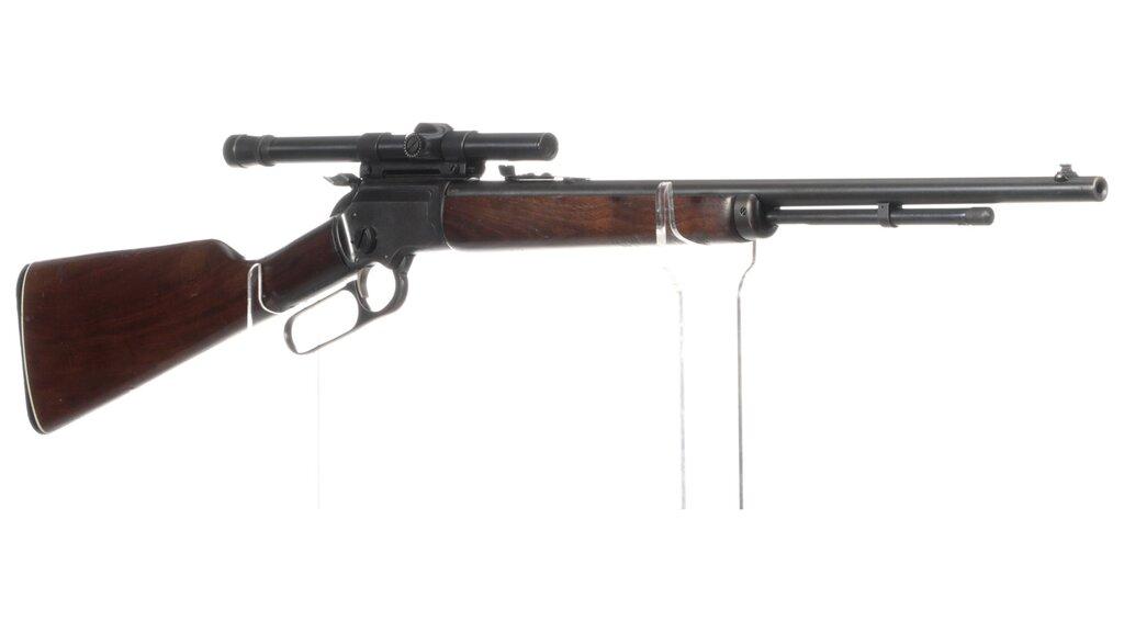 Two Marlin Lever Action Rimfire Rifles