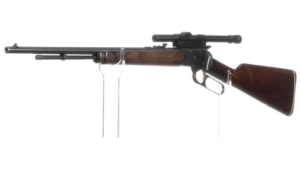 Two Marlin Lever Action Rimfire Rifles