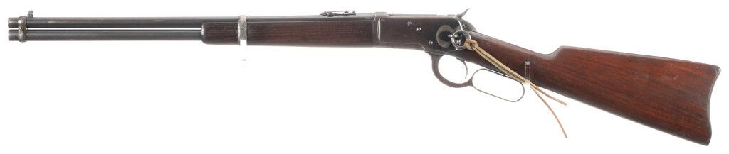 British Proofed Winchester Model 1892 Saddle Ring Carbine