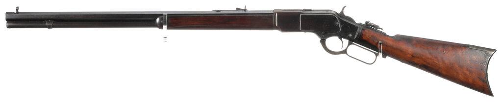Antique Winchester Model 1873 Lever Action Rifle