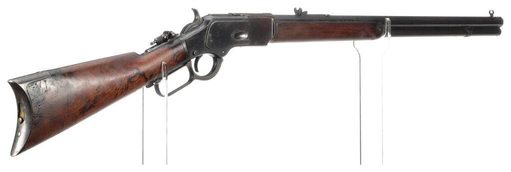 Antique Winchester Model 1873 Lever Action Rifle