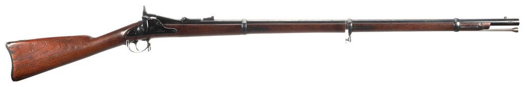 Two U.S. Springfield Trapdoor Single Shot Rifles