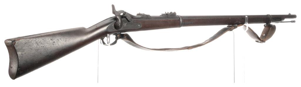 Two U.S. Springfield Trapdoor Single Shot Rifles