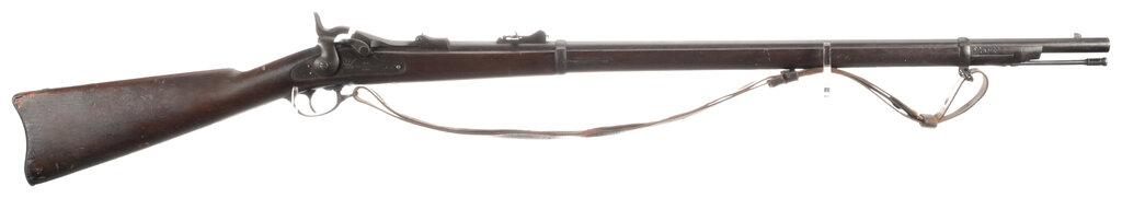 Two U.S. Springfield Trapdoor Single Shot Rifles