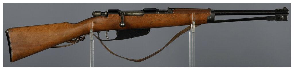 Two Italian Carcano Bolt Action Carbines